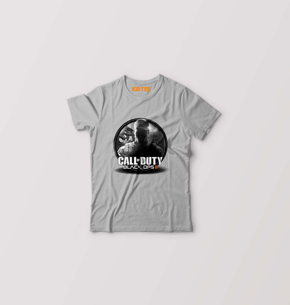 Call of Duty (COD) Kids T-Shirt for Boy/Girl-Grey-Ektarfa.online