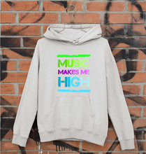 Load image into Gallery viewer, Music Makes me High Unisex Hoodie for Men/Women-S(40 Inches)-Grey-Ektarfa.online
