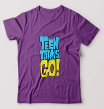 Load image into Gallery viewer, Teen Titans Go! T-Shirt for Men-Purple-Ektarfa.online
