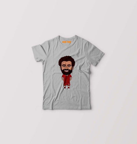 Mohamed Salah Kids T-Shirt for Boy/Girl-0-1 Year(20 Inches)-Grey-Ektarfa.online