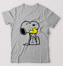 Load image into Gallery viewer, Snoopy T-Shirt for Men-Grey Melange-Ektarfa.online
