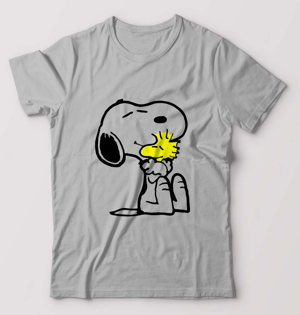 Snoopy T-Shirt for Men-Grey Melange-Ektarfa.online