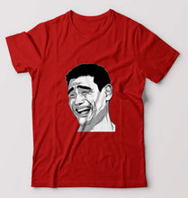 Load image into Gallery viewer, Yao Ming Face(Bitch Please) T-Shirt for Men-Red-Ektarfa.online
