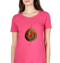 Load image into Gallery viewer, Ganpati T-Shirt for Women-Pink-Ektarfa.online
