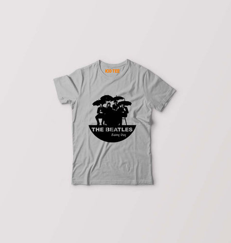 Beatles Kids T-Shirt for Boy/Girl-Grey-Ektarfa.online