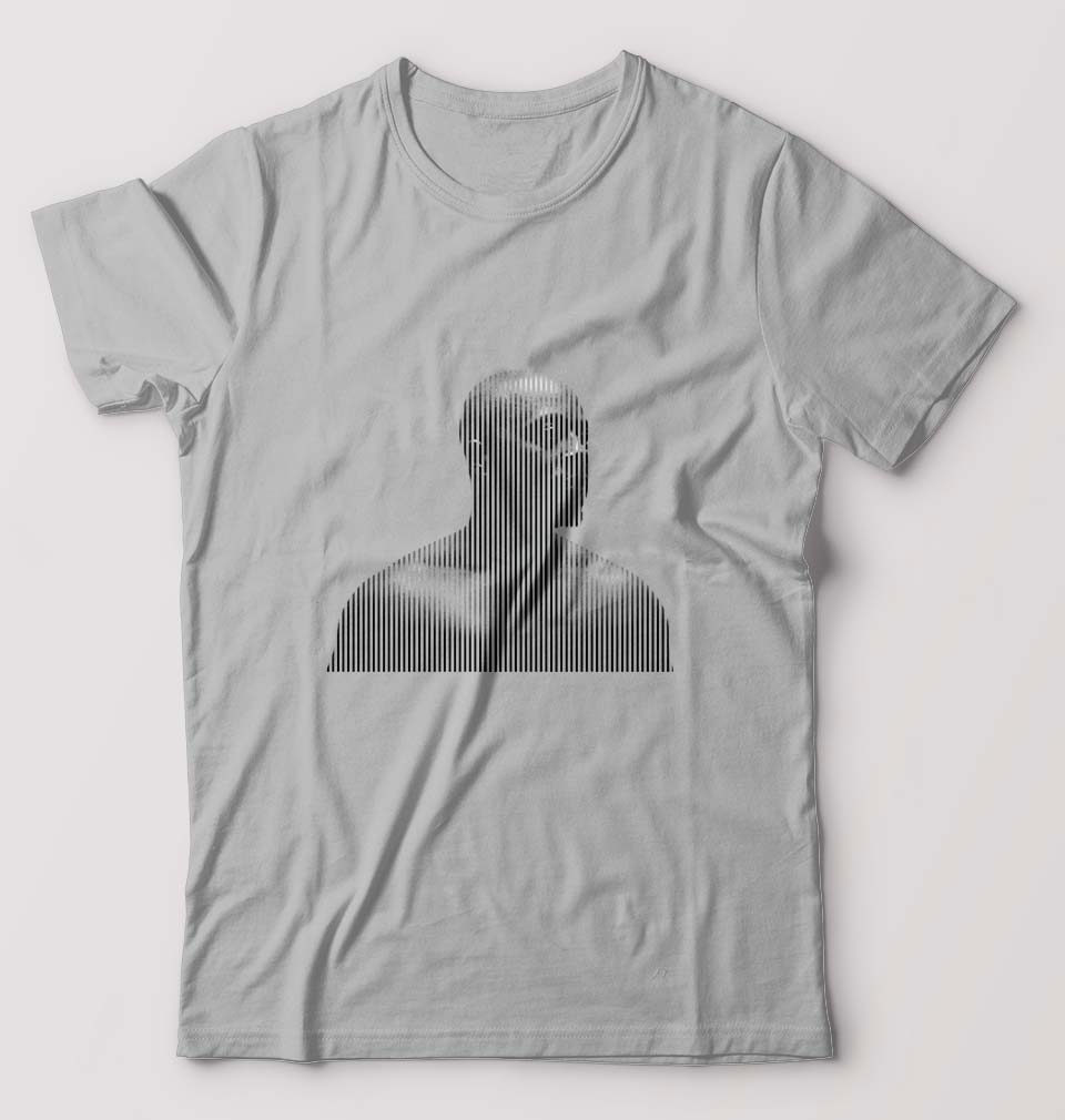 Wyclef Jean T-Shirt for Men-Grey Melange-Ektarfa.online