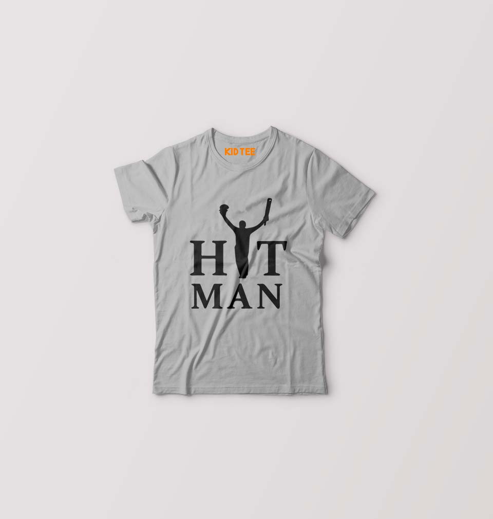 Rohit Sharma Kids T-Shirt for Boy/Girl-Grey-Ektarfa.online