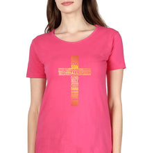 Load image into Gallery viewer, Christian T-Shirt for Women-Pink-Ektarfa.online
