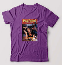 Load image into Gallery viewer, Pulp Fiction T-Shirt for Men-S(38 Inches)-Purple-Ektarfa.online
