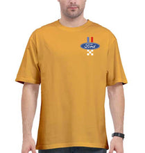 Load image into Gallery viewer, Ford Oversized T-Shirt for Men-Golden Yellow-Ektarfa.online
