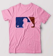 Load image into Gallery viewer, Baseball T-Shirt for Men-Light Baby Pink-Ektarfa.online
