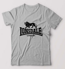 Load image into Gallery viewer, Lonsdale T-Shirt for Men-Grey Melange-Ektarfa.online

