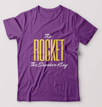 Load image into Gallery viewer, Rocket Snooker King T-Shirt for Men-Purple-Ektarfa.online
