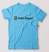 Load image into Gallery viewer, Rolls Royce T-Shirt for Men-Light Blue-Ektarfa.online
