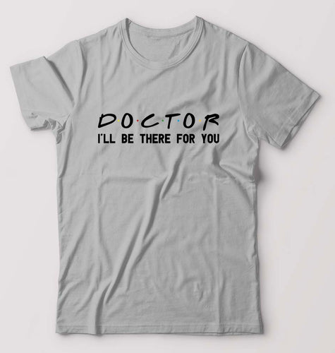 Doctor T-Shirt for Men-Grey Melange-Ektarfa.online