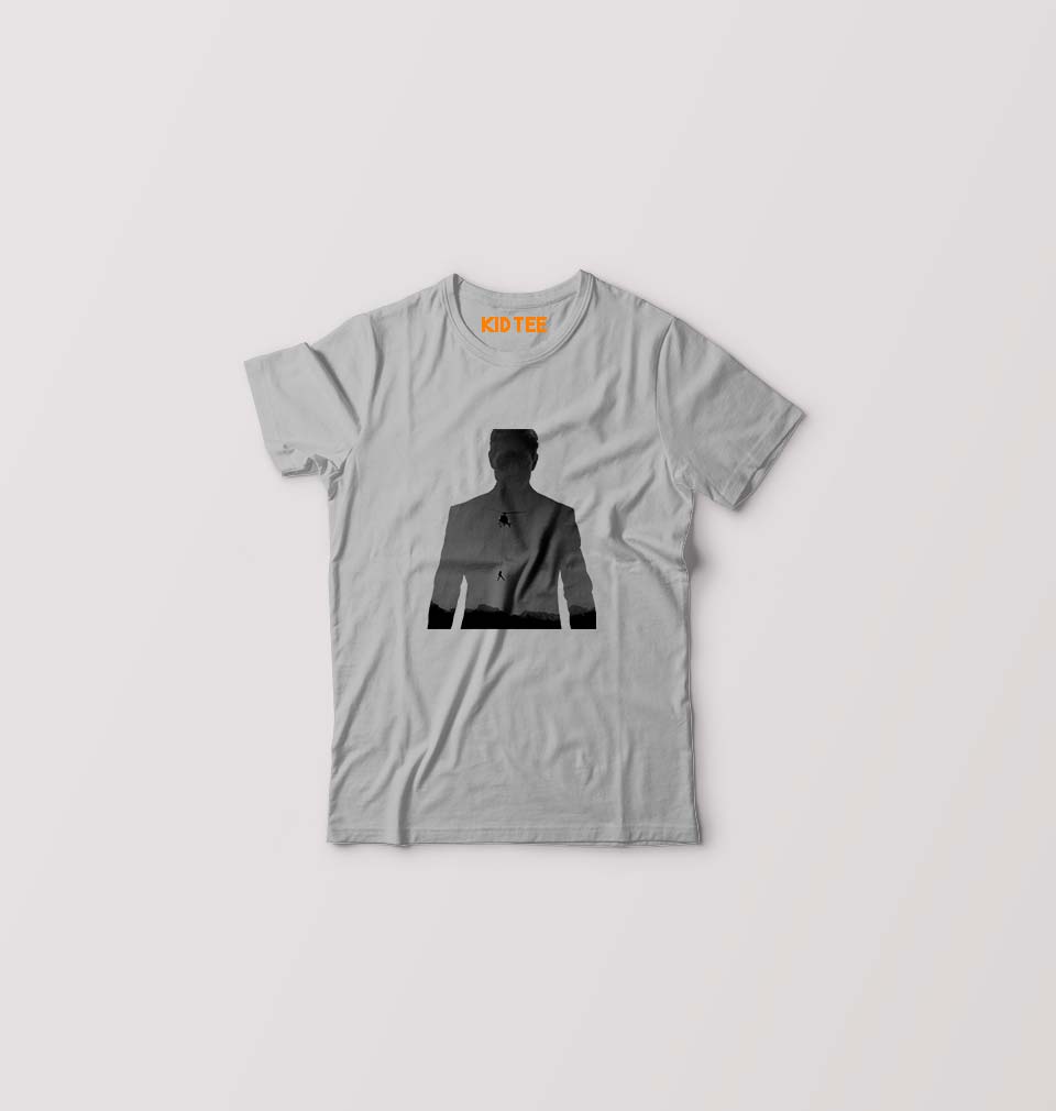 Mission Impossible (MI) Tom Cruise Kids T-Shirt for Boy/Girl-Grey-Ektarfa.online