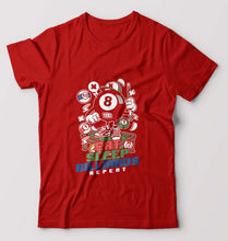 Load image into Gallery viewer, Billard Pool T-Shirt for Men-Red-Ektarfa.online
