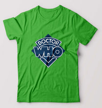 Load image into Gallery viewer, Doctor Who T-Shirt for Men-S(38 Inches)-flag green-Ektarfa.online
