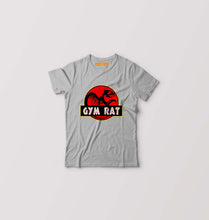 Load image into Gallery viewer, Gym Rat Kids T-Shirt for Boy/Girl-0-1 Year(20 Inches)-Grey-Ektarfa.online
