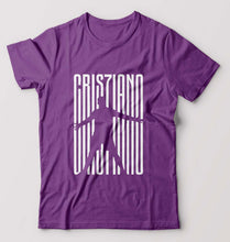 Load image into Gallery viewer, Cristiano Ronaldo CR7 T-Shirt for Men-Purple-Ektarfa.online
