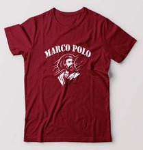 Load image into Gallery viewer, Marco Polo T-Shirt for Men-Maroon-Ektarfa.online
