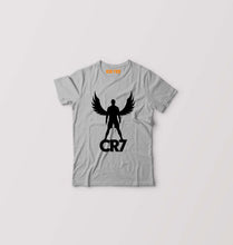 Load image into Gallery viewer, Cristiano Ronaldo CR7 Kids T-Shirt for Boy/Girl-0-1 Year(20 Inches)-Grey-Ektarfa.online
