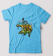 Load image into Gallery viewer, Hip Hop T-Shirt for Men-Light Blue-Ektarfa.online
