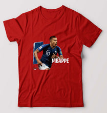 Load image into Gallery viewer, Kylian Mbappé T-Shirt for Men-Red-Ektarfa.online
