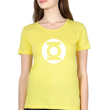 Load image into Gallery viewer, Green Lantern Superhero T-Shirt for Women-Yellow-Ektarfa.online
