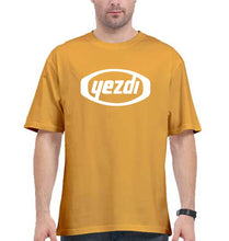 Load image into Gallery viewer, Yezdi Oversized T-Shirt for Men-Golden Yellow-Ektarfa.online
