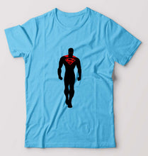 Load image into Gallery viewer, Superman Superhero T-Shirt for Men-Light Blue-Ektarfa.online

