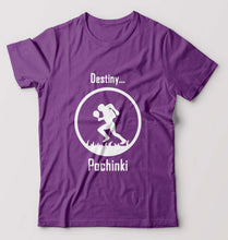 Load image into Gallery viewer, Battlegrounds Mobile India (BGMI) T-Shirt for Men-Purple-Ektarfa.online
