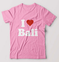 Load image into Gallery viewer, I Love Bali T-Shirt for Men-Light Baby Pink-Ektarfa.online
