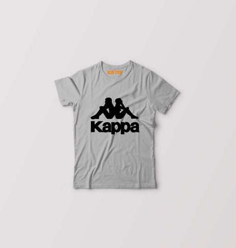 Kappa Kids T-Shirt for Boy/Girl-Grey-Ektarfa.online