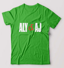 Load image into Gallery viewer, Aly &amp; AJ T-Shirt for Men-flag green-Ektarfa.online

