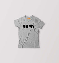 Load image into Gallery viewer, Army Kids T-Shirt for Boy/Girl-Grey-Ektarfa.online
