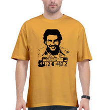 Load image into Gallery viewer, Pablo Escobar Oversized T-Shirt for Men-Golden Yellow-Ektarfa.online
