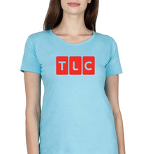 Load image into Gallery viewer, TLC T-Shirt for Women-XS(32 Inches)-Light Blue-Ektarfa.online
