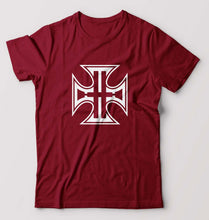 Load image into Gallery viewer, Triple H WWE T-Shirt for Men-S(38 Inches)-Maroon-Ektarfa.online
