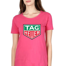 Load image into Gallery viewer, TAG Heuer T-Shirt for Women-XS(32 Inches)-Pink-Ektarfa.online
