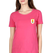 Load image into Gallery viewer, Uruguay Football T-Shirt for Women-XS(32 Inches)-Pink-Ektarfa.online
