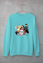 Load image into Gallery viewer, Demon Slayer Unisex Sweatshirt for Men/Women-Mint-Ektarfa.online
