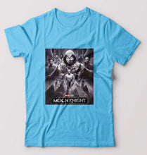 Load image into Gallery viewer, Moon Knight T-Shirt for Men-Light Blue-Ektarfa.online
