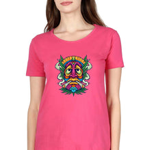 Load image into Gallery viewer, Weed Joint Stoned T-Shirt for Women-XS(32 Inches)-Pink-Ektarfa.online
