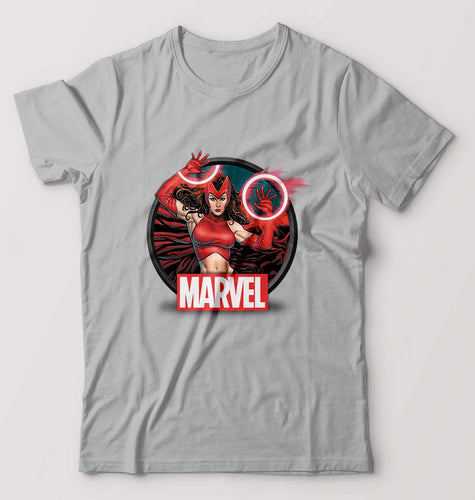 Scarlet Witch Wanda T-Shirt for Men-Grey Melange-Ektarfa.online