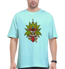 Load image into Gallery viewer, Tiki Joint Oversized T-Shirt for Men-Mint-Ektarfa.online
