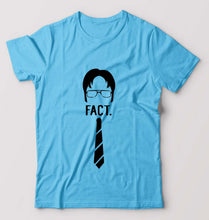 Load image into Gallery viewer, Dwight Schrute T-Shirt for Men-Light Blue-Ektarfa.online
