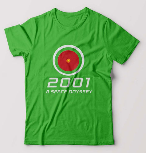 2001 A Space Odyssey T-Shirt for Men-flag green-Ektarfa.online