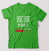 Load image into Gallery viewer, Doctor in progress T-Shirt for Men-S(38 Inches)-flag green-Ektarfa.online
