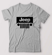 Load image into Gallery viewer, Jeep T-Shirt for Men-S(38 Inches)-Grey Melange-Ektarfa.online
